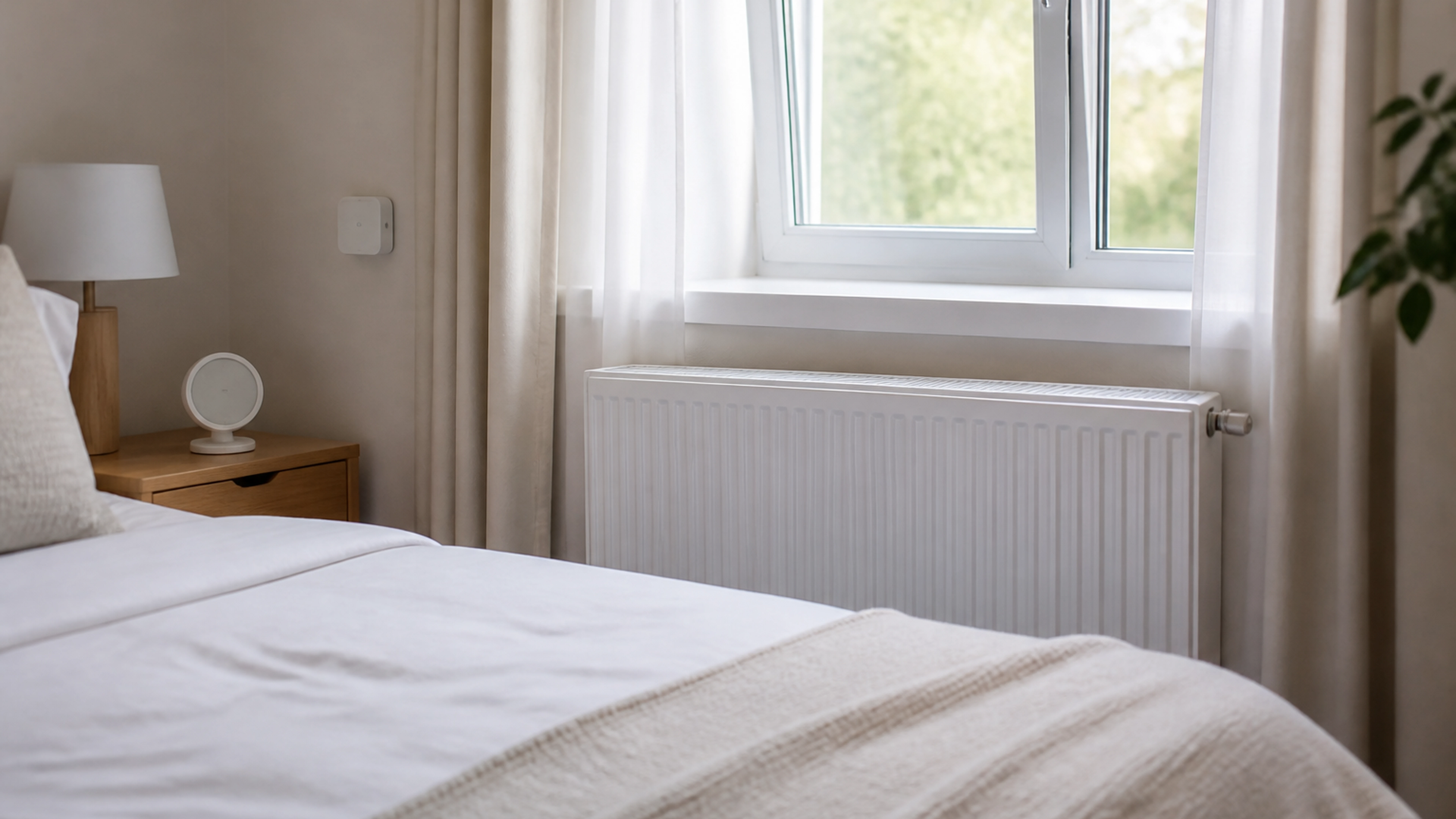 Illustration éditoriale pour l’article « Chauffage de la chambre : quelle température choisir »